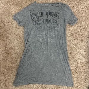 Charlotte Russe Distressed Dress